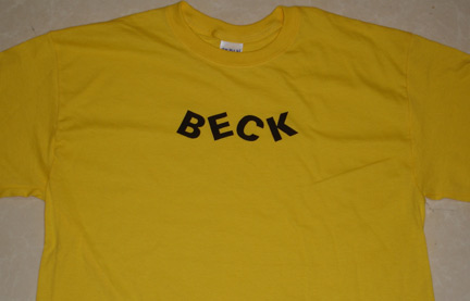 beck odelay t shirt